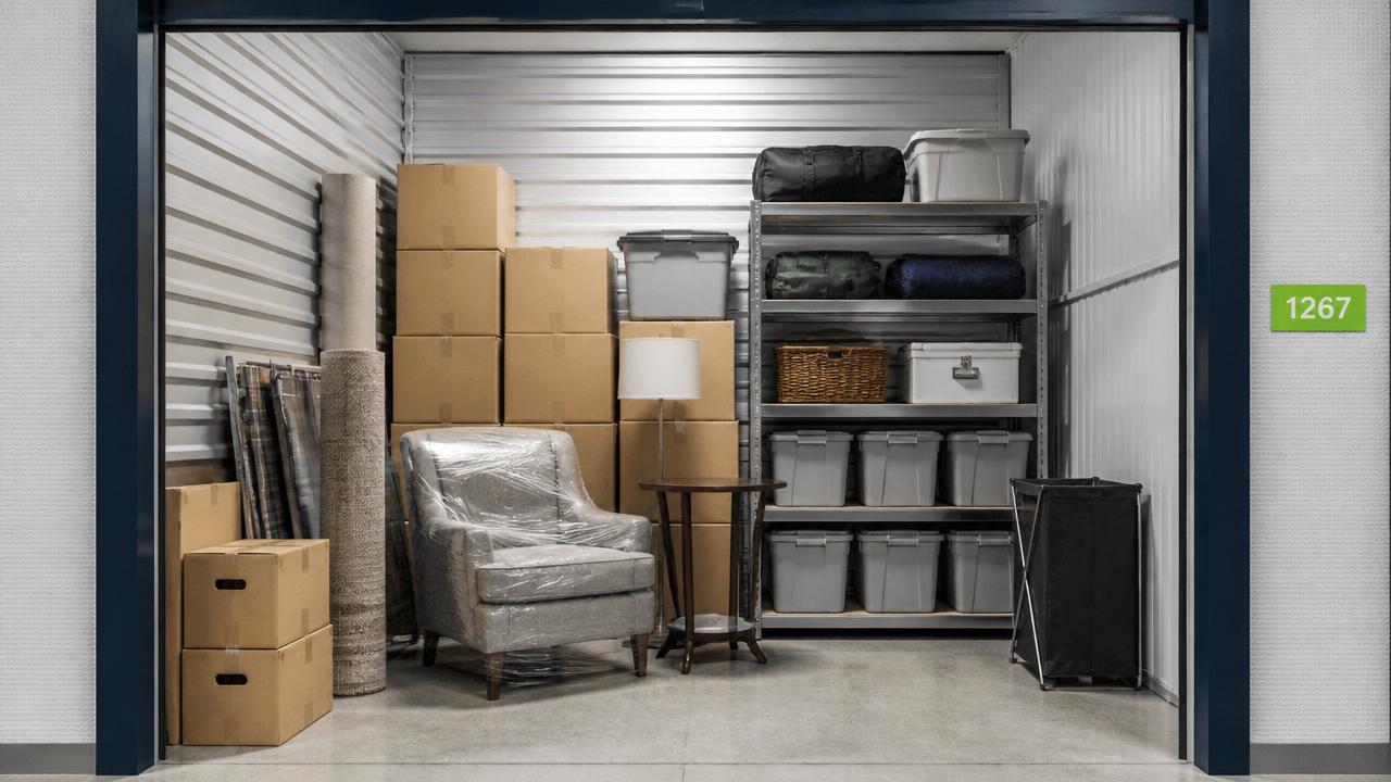 Medium storage unit